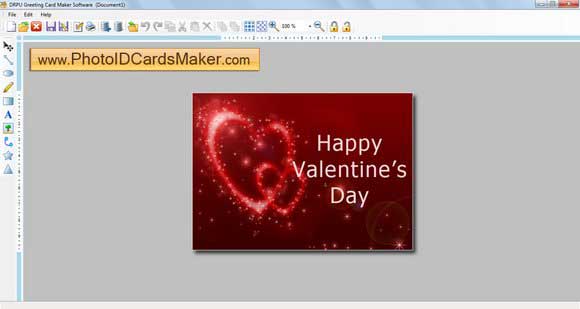 Greeting Card Create screen shot