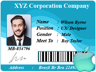 Mac Corporate ID Card